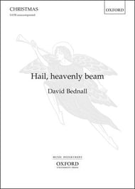 Hail, Heavenly Beam SATB choral sheet music cover Thumbnail